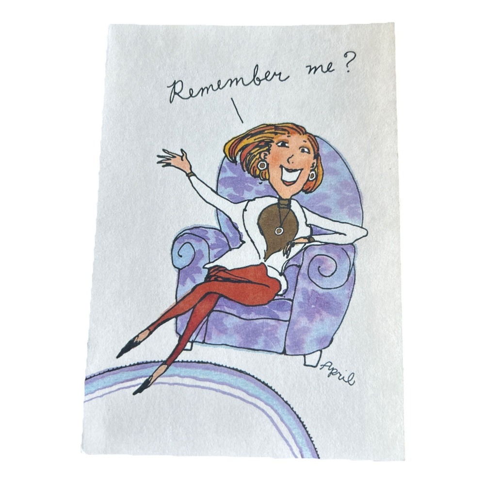 Vintage Hallmark Friendship Greeting Card Girlfriends Surprise Miss You